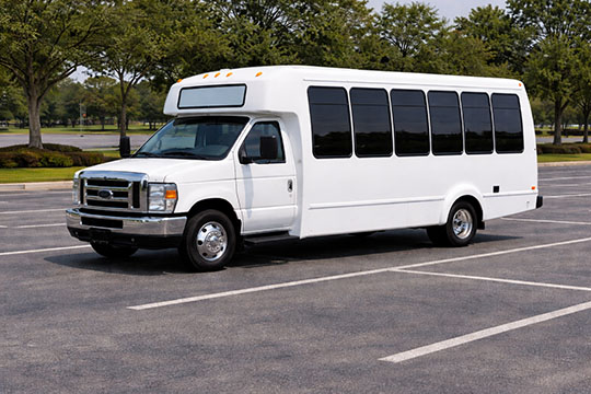 20-passenger minibus available for charter in Iola, TX