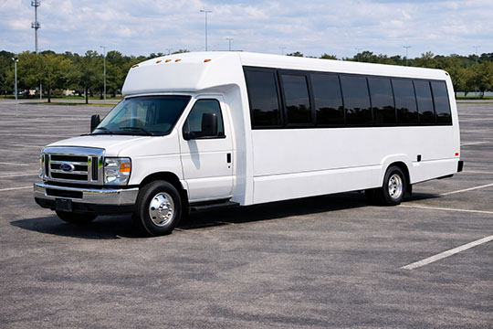 25-passenger minibus available for charter in Iola, TX